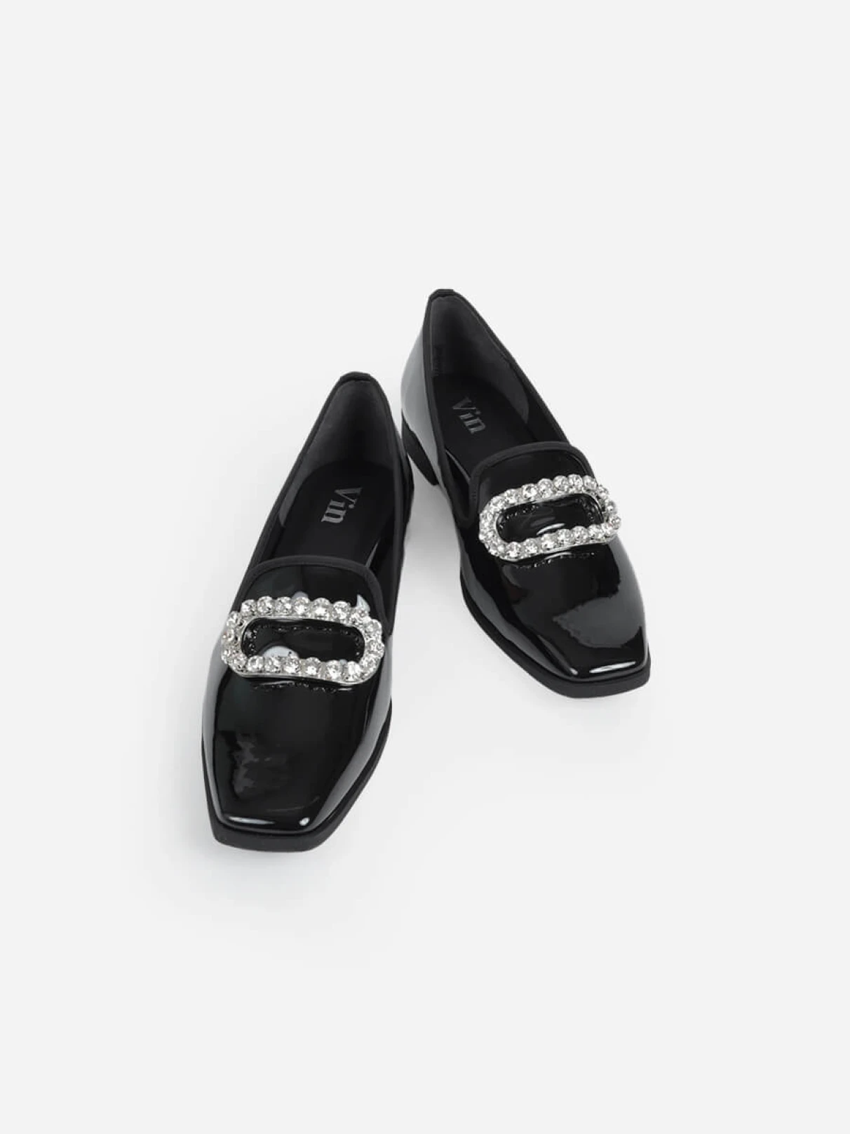 Vin(ヴァン)　ビジュースクエアトゥパンプス