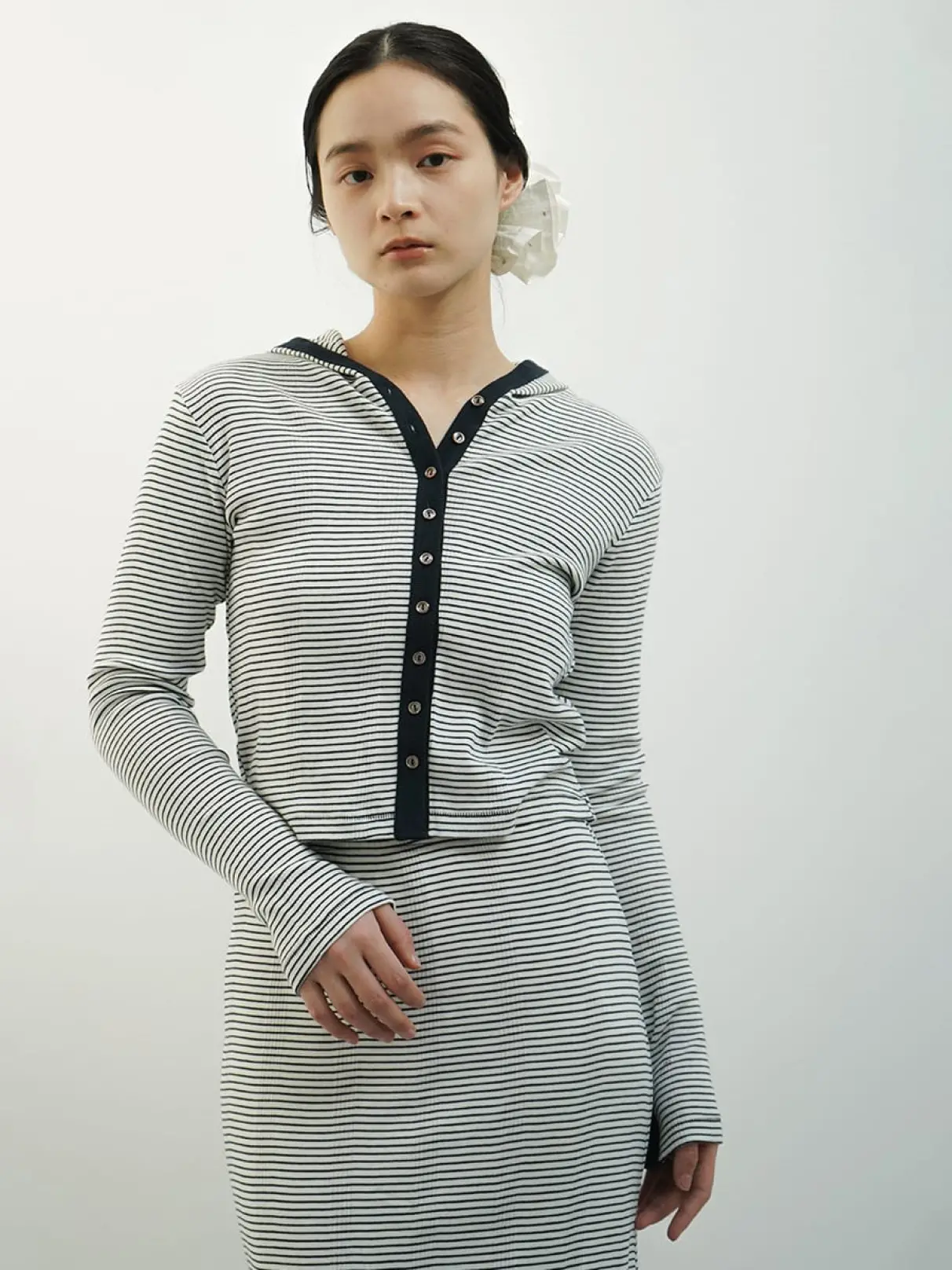 【9color】Prib Hoodie cardigan