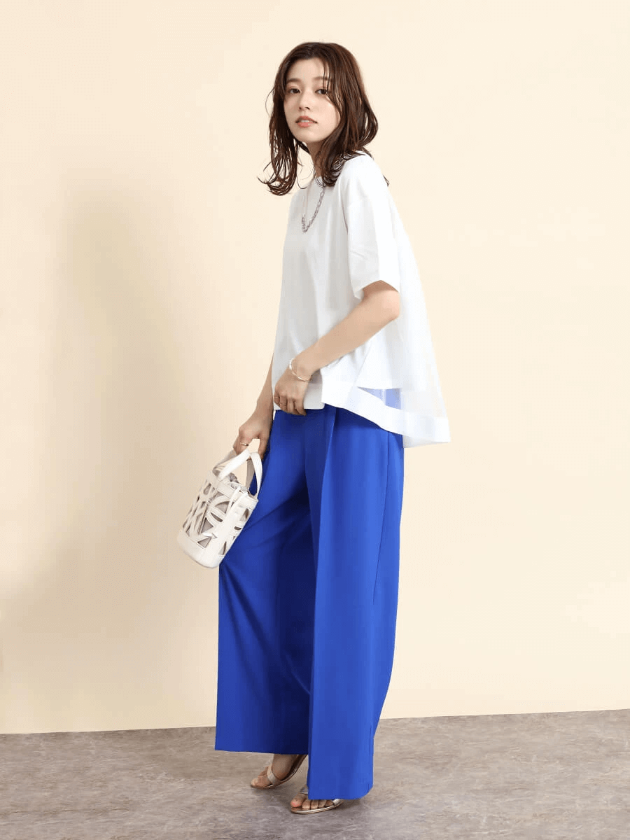 カットソー IEDIT[イディット] 総フリルが印象的なカットソートップス｜IEDIT