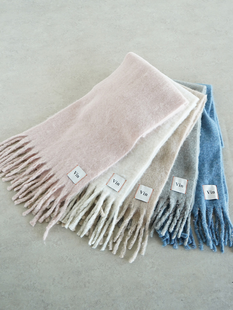 キラフワワイドマフラー