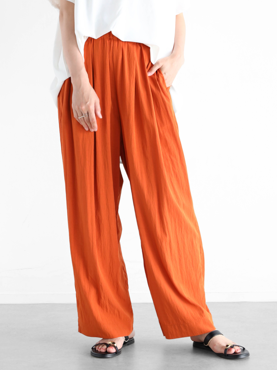 Vin(ヴァン)　スキッパーギャザーシャツ