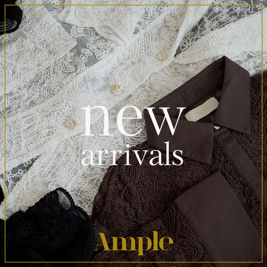 3月23日 Ample新作アイテム