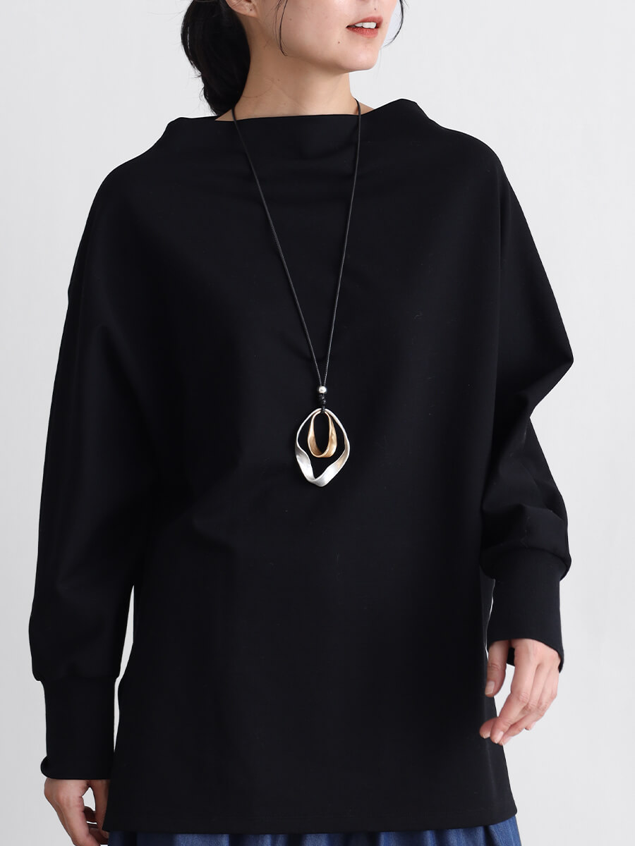 CLOVE スタッフスタイリング 着回し ニュアンスモチーフネックレス