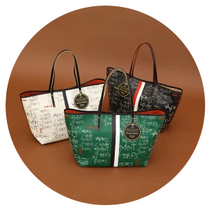 出品再開しますintoxic.×nouerグラフティデザイントートバッググリーン intoxic LIMITED EDITION MEN BOOK TOTE UB-149 |