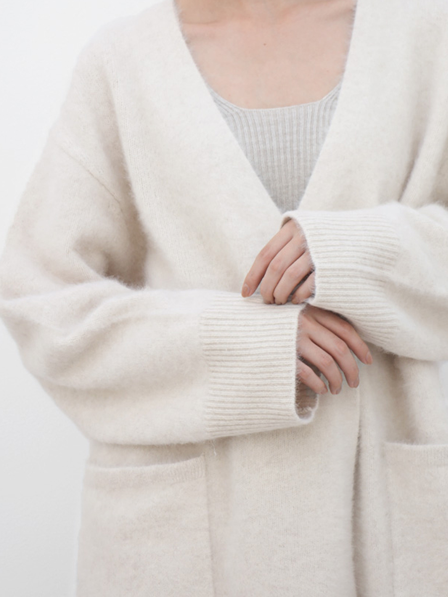 Wool カーディガン
