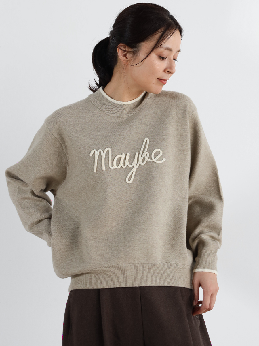 CLOVE ニット ジップ