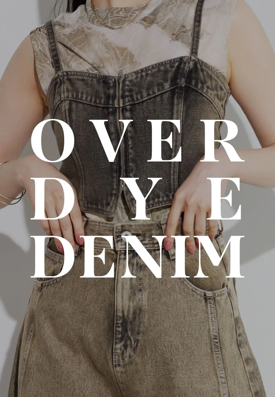 OVER DYE DENIM - ｜YAMADAYA STORE