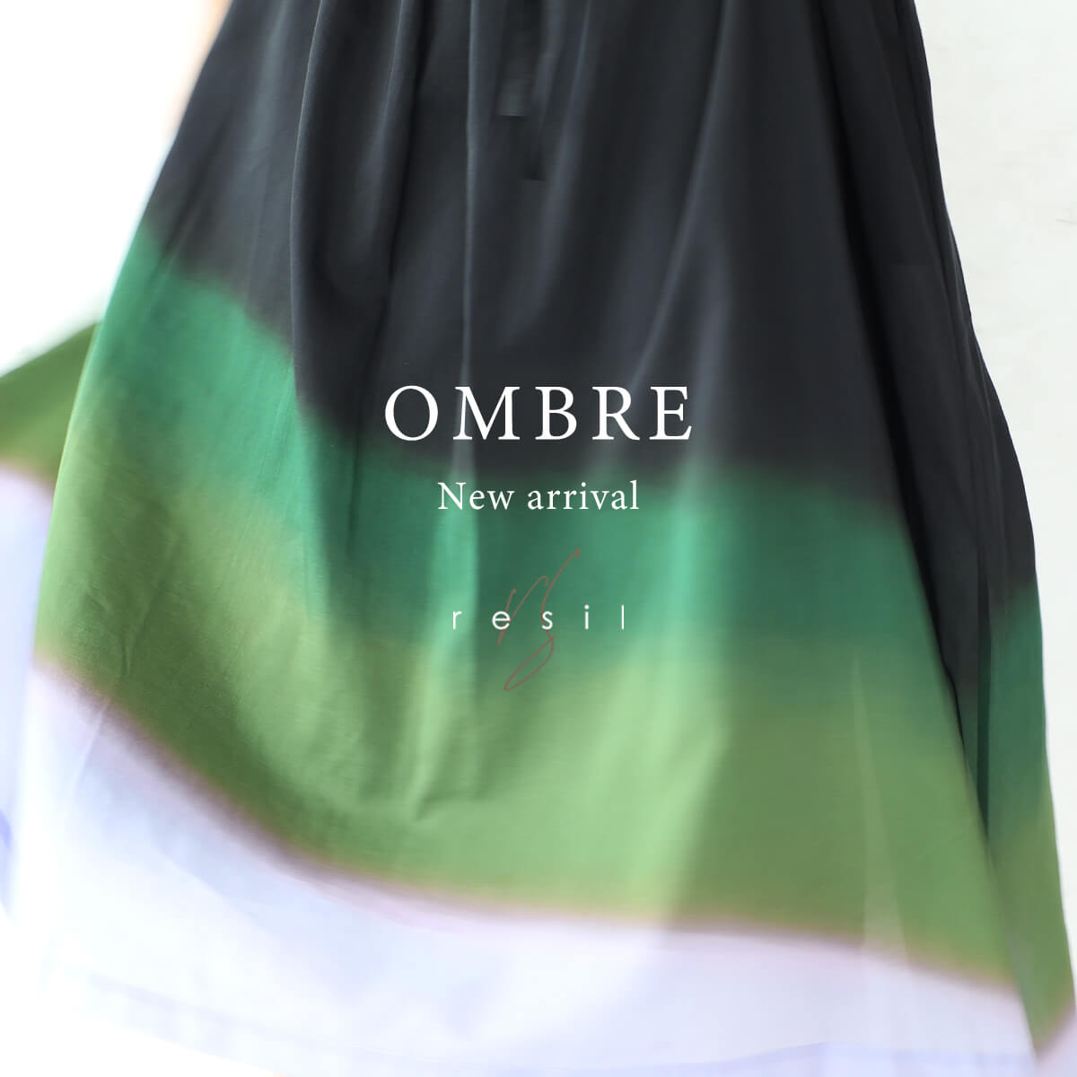 resil ombre newarrival 新作