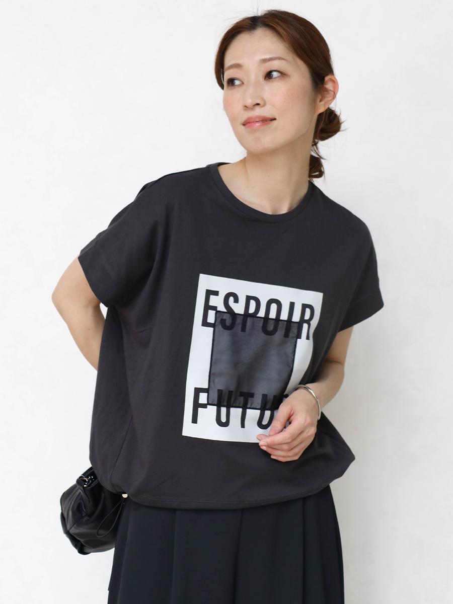 CLOVE MEDOC Tシャツ　着こなし　夏