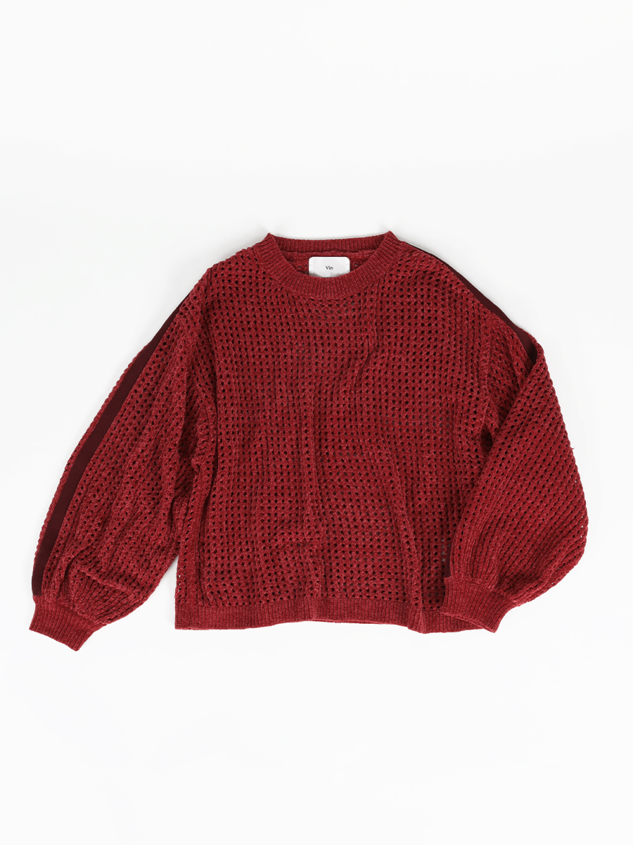 モールメッシュニットアップ