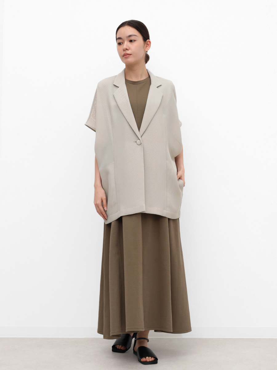 CLOVE シアーメッシュ半袖ジャケット 再入荷　新色追加