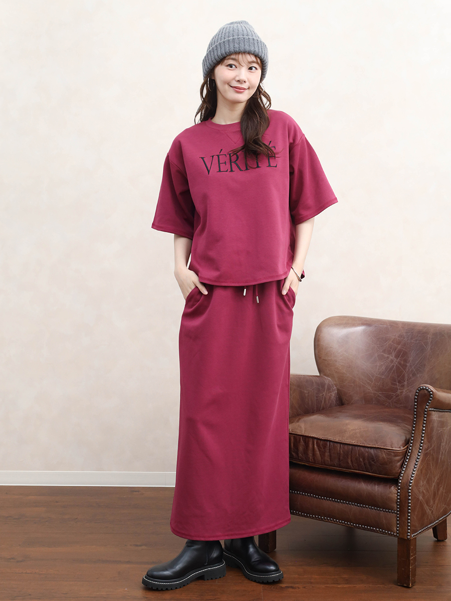 Vin(ヴァン)　フロッキーロゴモダールTシャツ