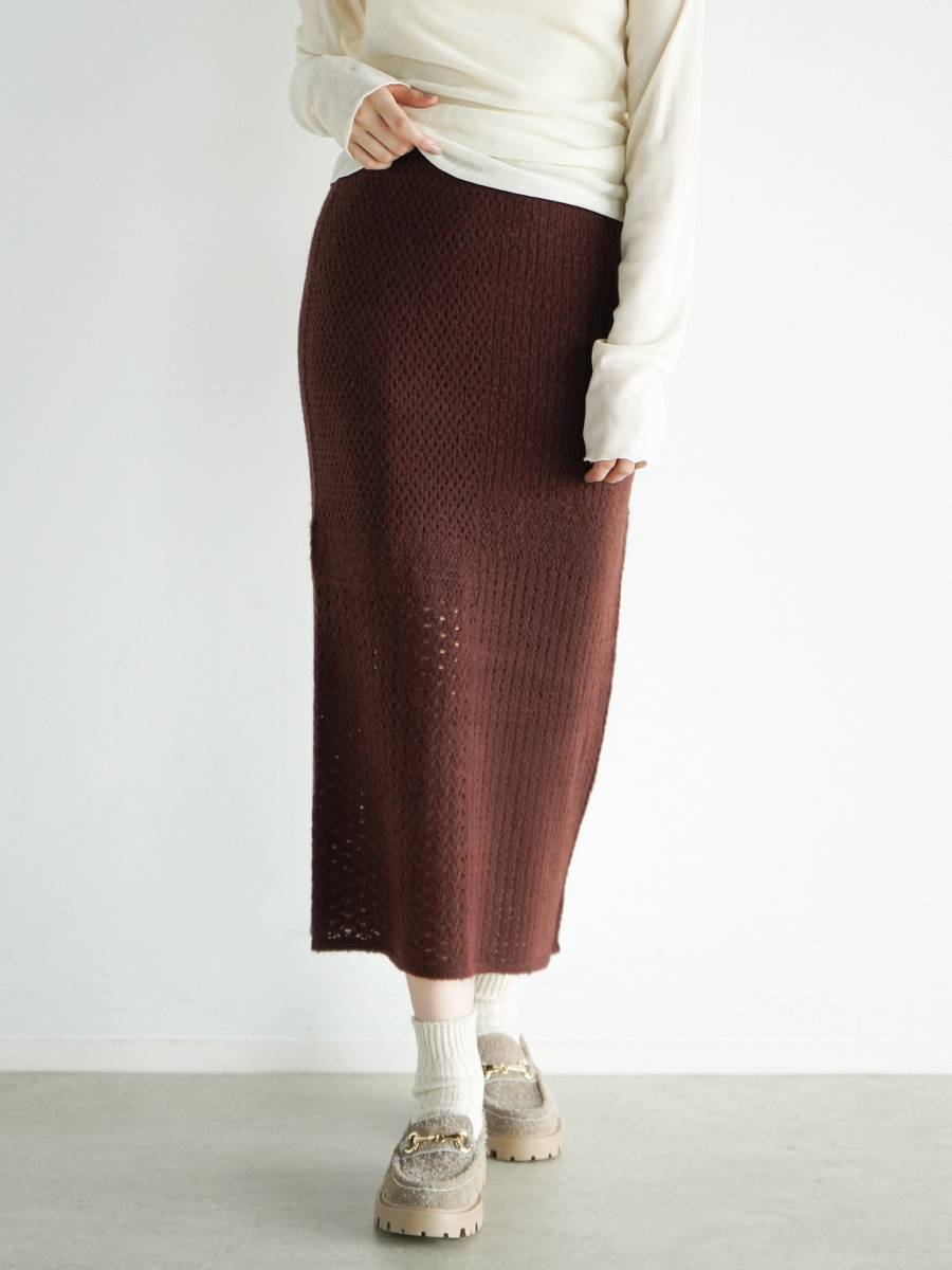 Knit skirt