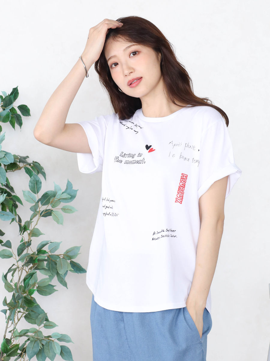 Vin(ヴァン) フロッキーロゴモダールTシャツ