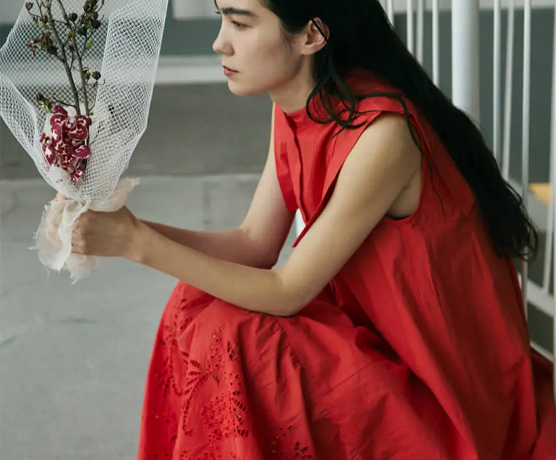 Cutwork one-piece