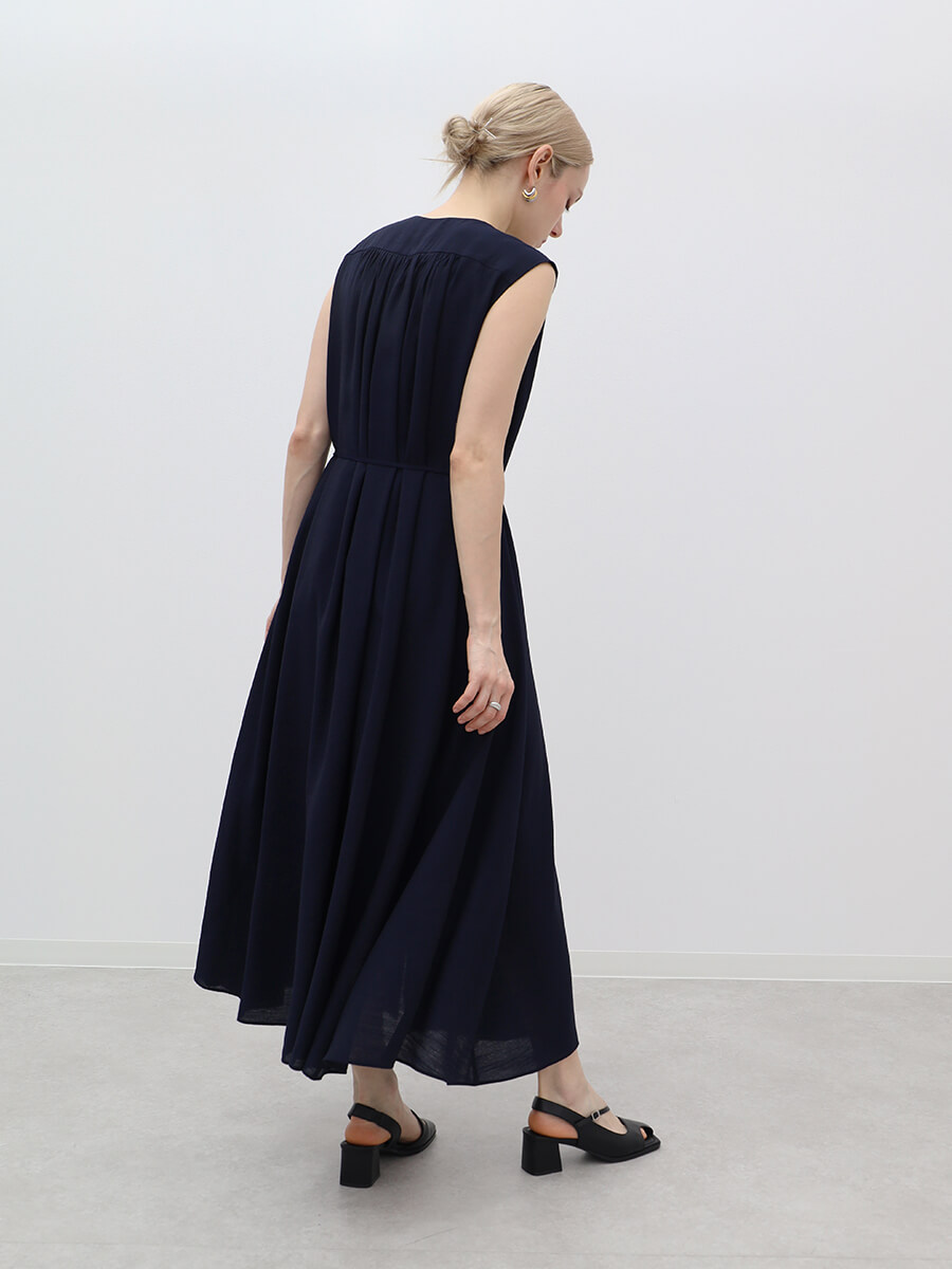 Linen knit one-piece