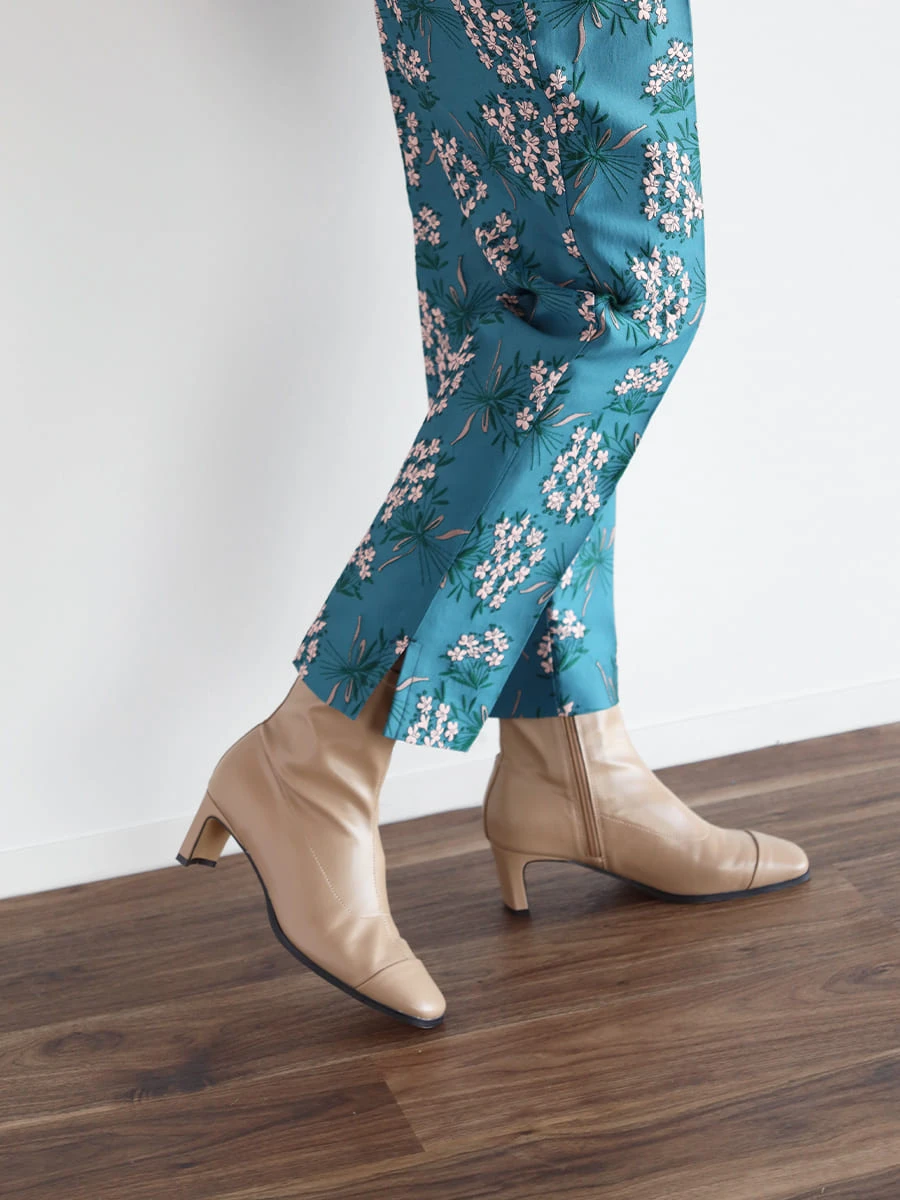 Botanical Jacquard Textile Bottoms by Ample - ｜YAMADAYA STORE