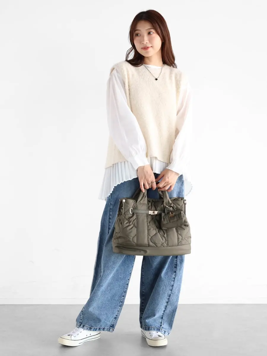 Vin(ヴァン) キルティングトートバッグ