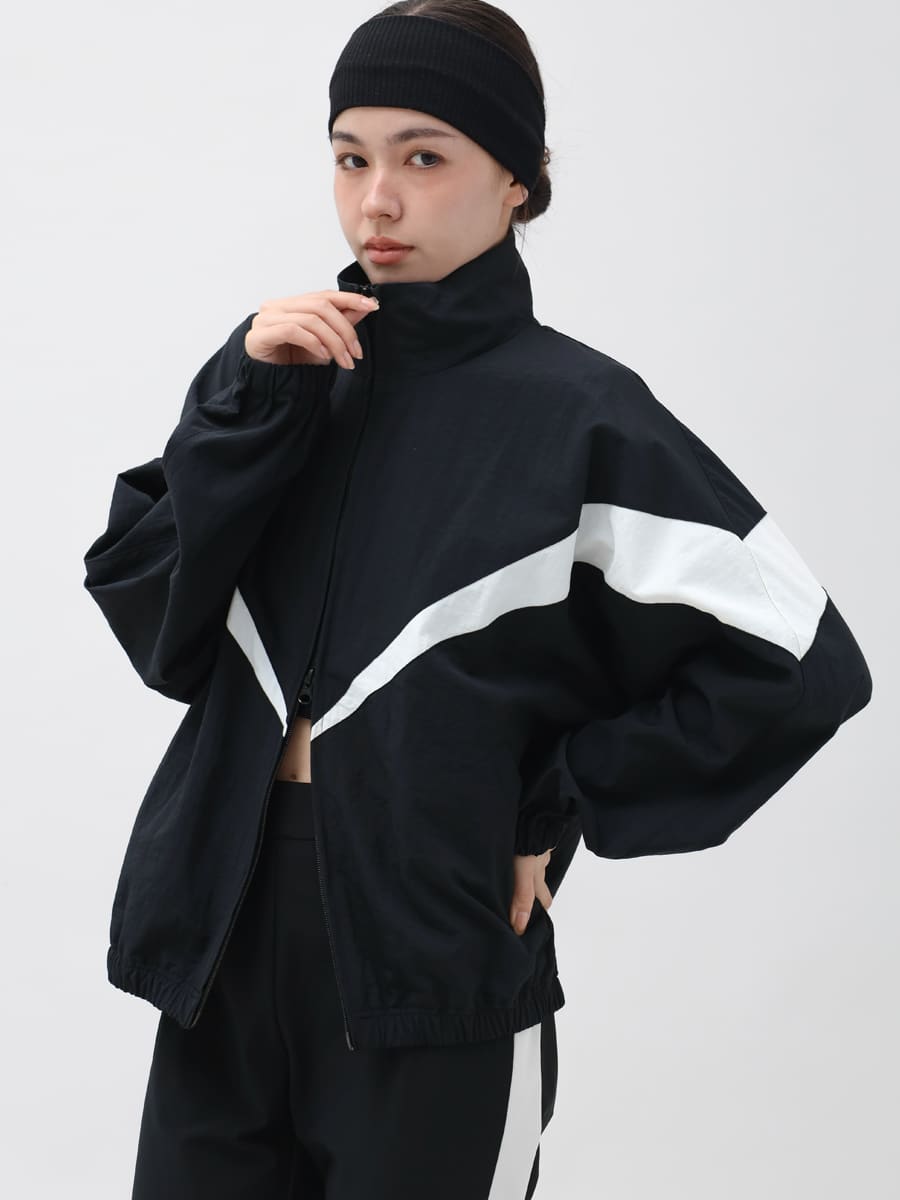 YORT ヨート アクティブスタイル ナイロントラックジャケット