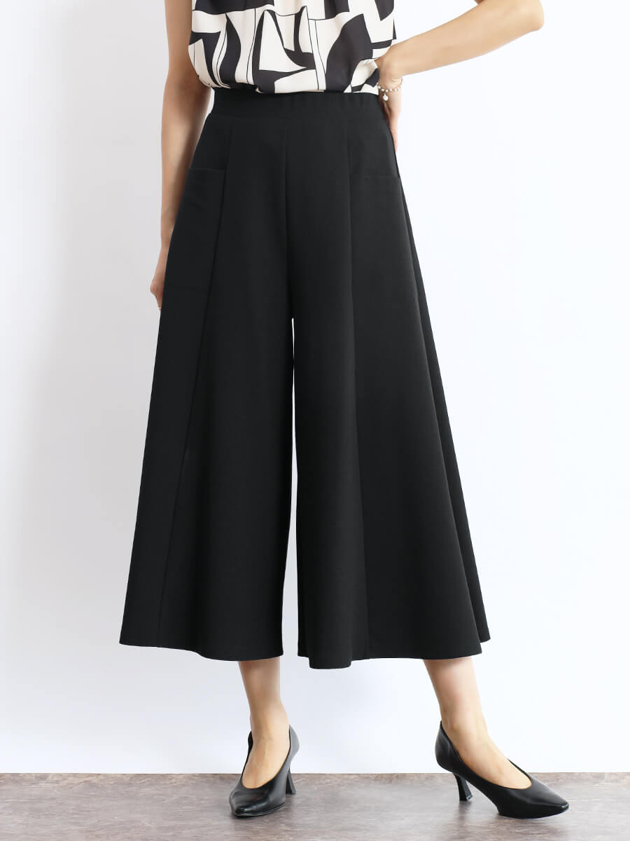 ニットフレアーパンツ