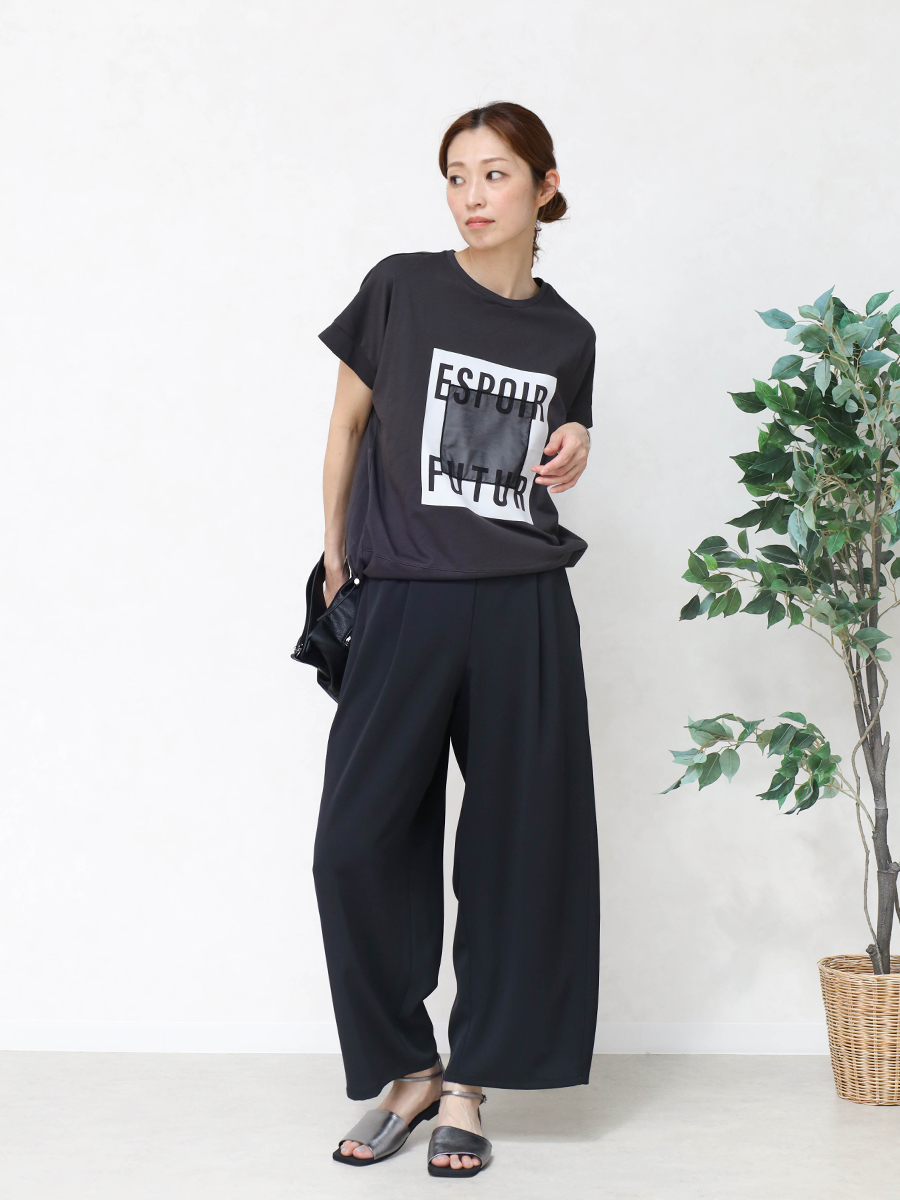CLOVE MEDOC Tシャツ　着こなし　夏