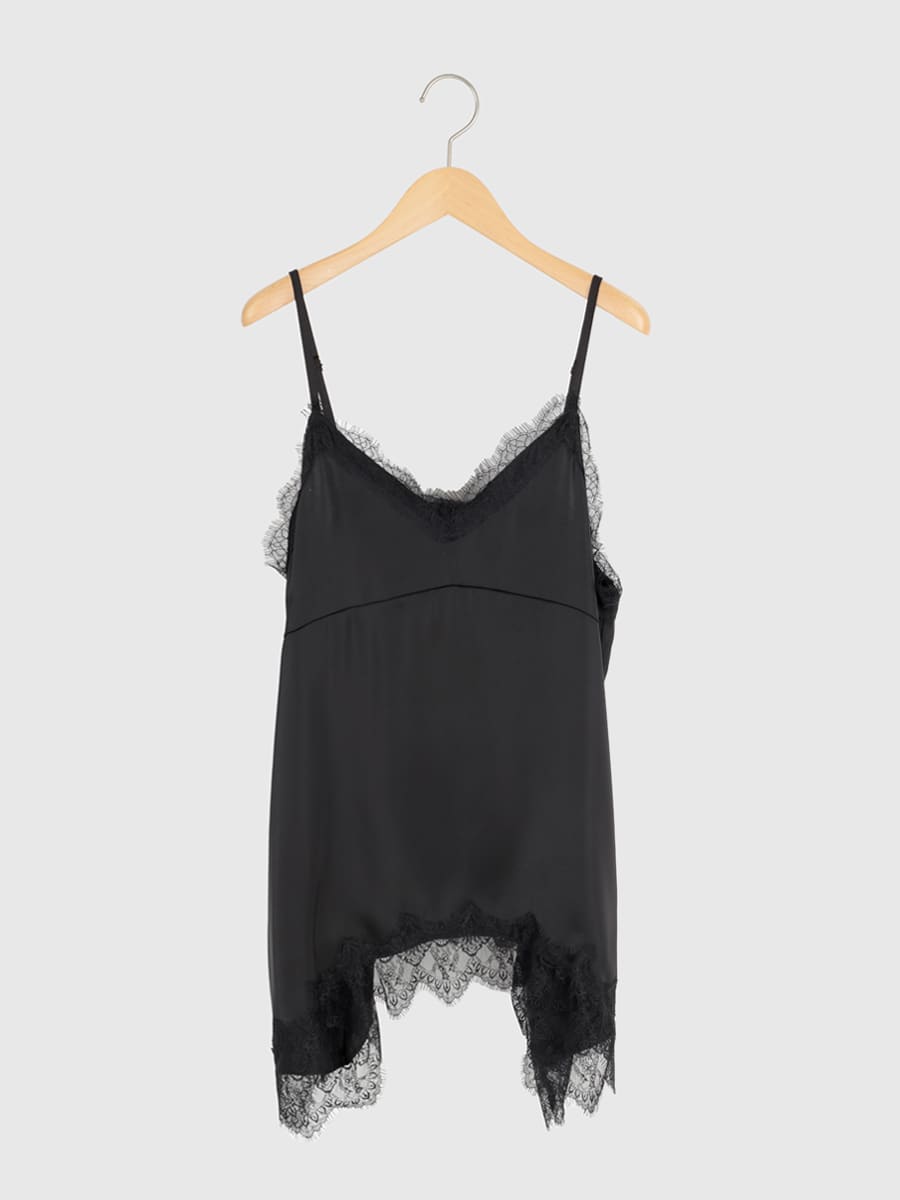 >レースキャミソールトップス