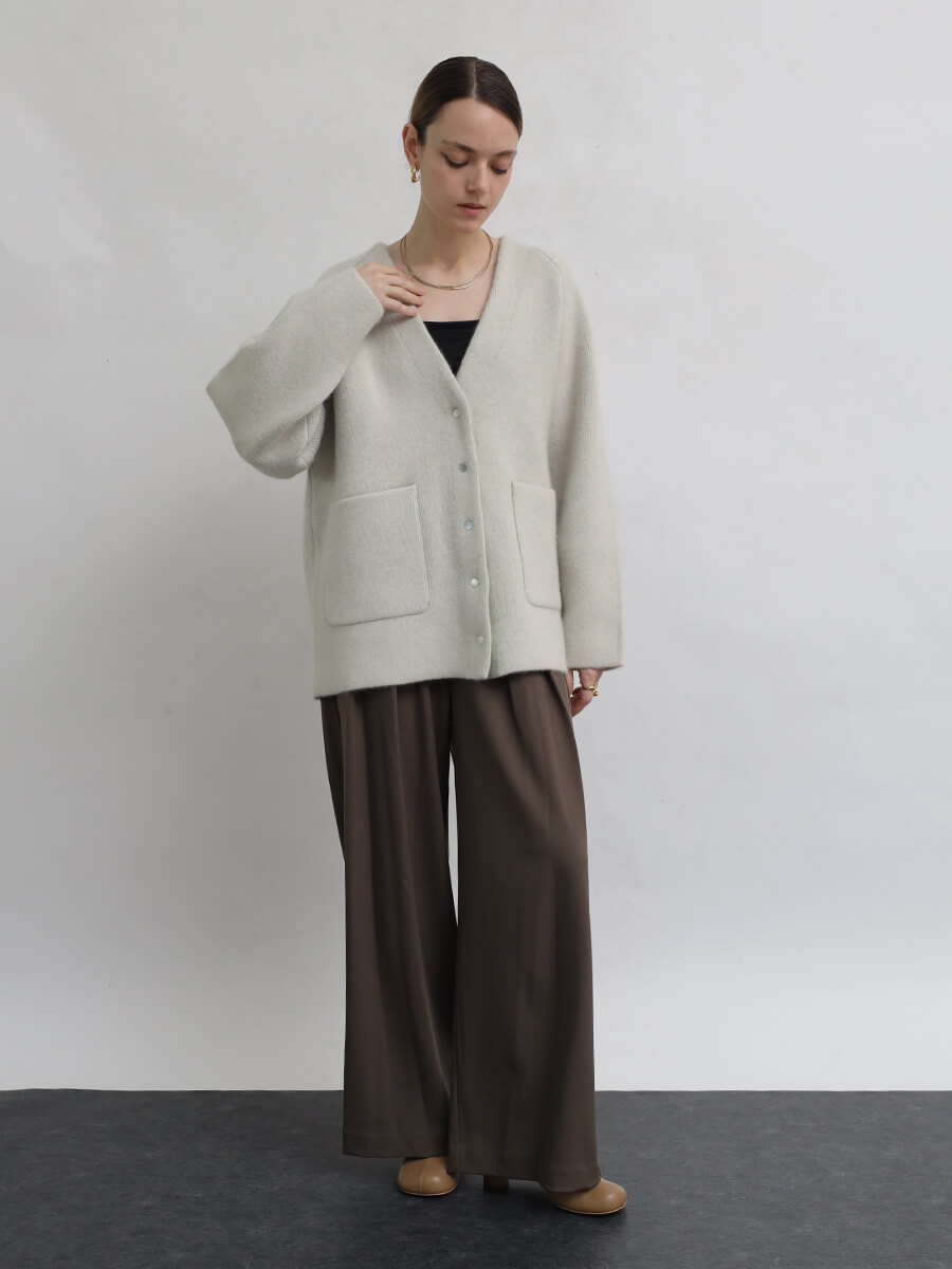 Aga ミドルゲージニット ニット カーディガン newarrival