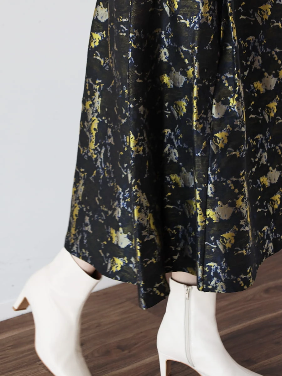 Botanical Jacquard Textile Bottoms by Ample - ｜YAMADAYA STORE