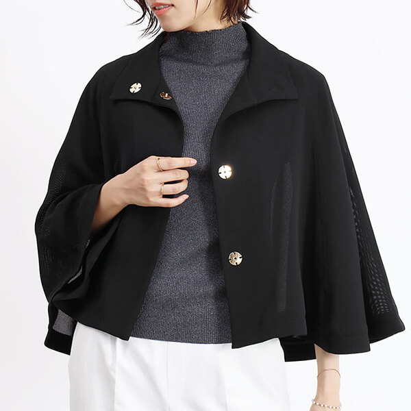 メッシュケープジャケット