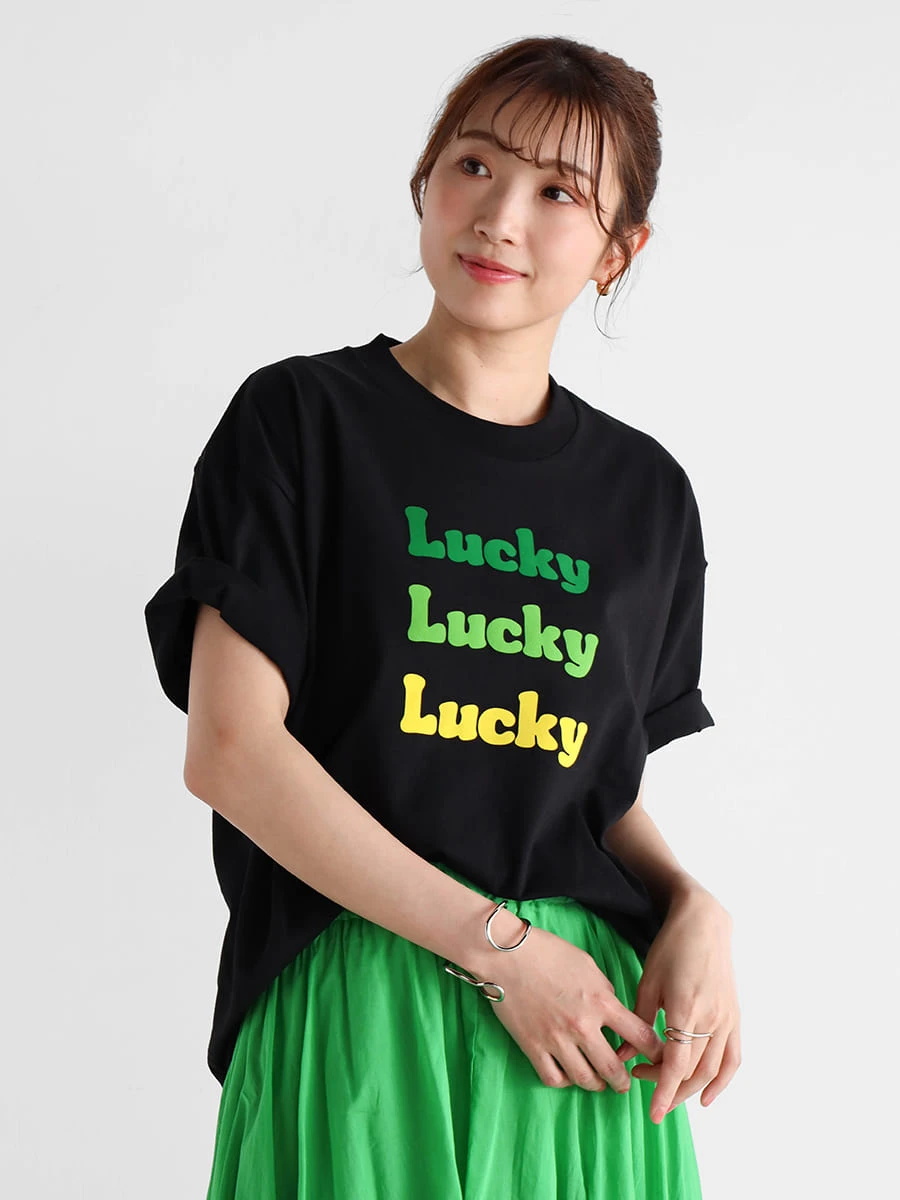 Vin(ヴァン)　”Lucky”フロッキーロゴTシャツ
