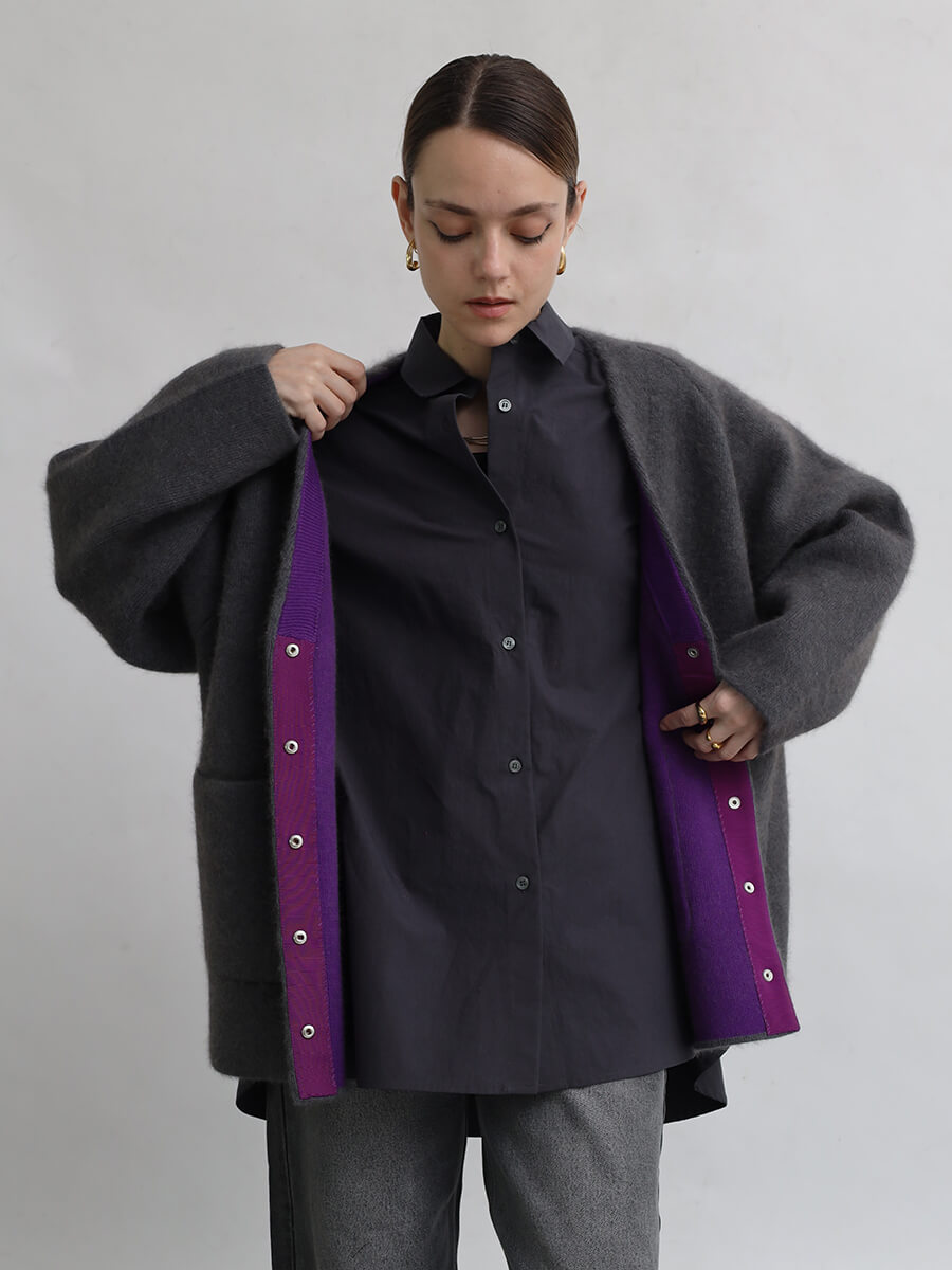 Aga ミドルゲージニット ニット カーディガン newarrival