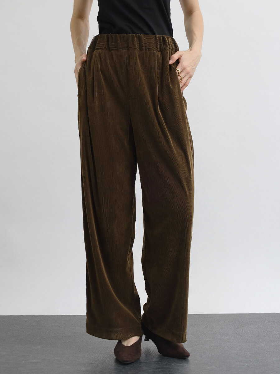 aga setup 25AW ニット ジャケット コードュロイ