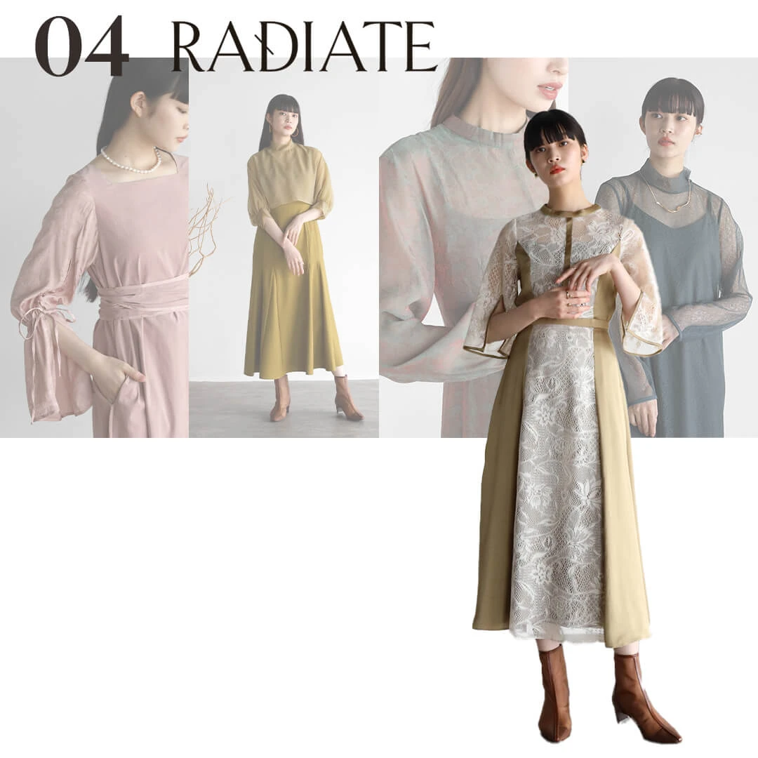 YAMADAYA AMABILTAオケージョン　ワンピース ワンピース/ドレスの商品一覧｜ファッション通販のYAMADAYA STORE