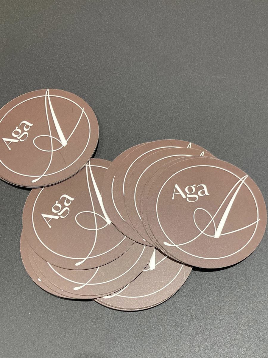 aga setup 25AW ニット ジャケット コードュロイ