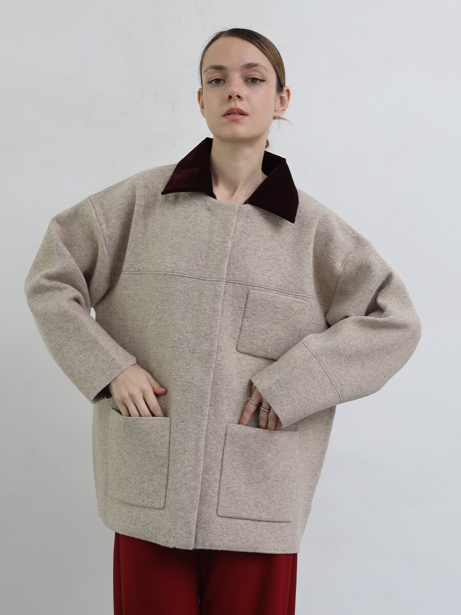 Aga ミドルゲージニット ニット カーディガン newarrival