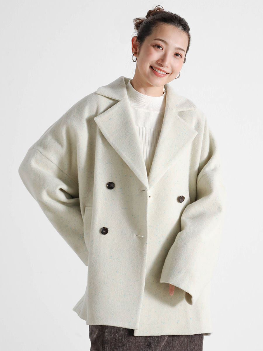 Vin ヴァン ネップテーラードコート