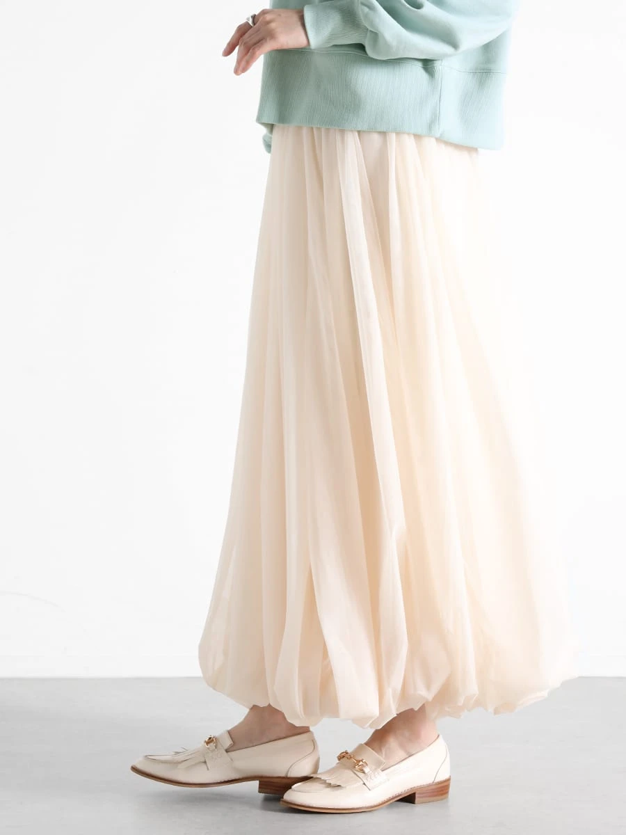 Vin(ヴァン)　チュールバルーンスカート