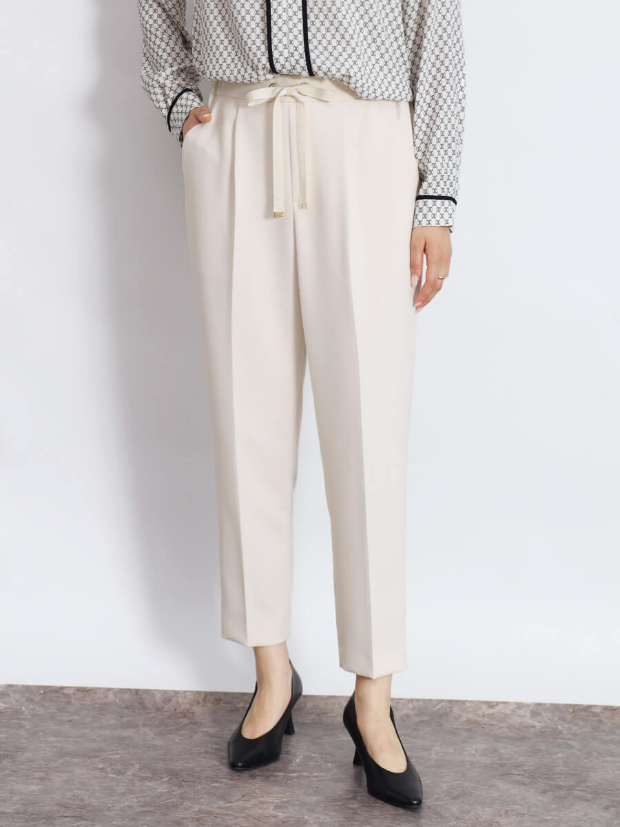 クロップドテーパードパンツ