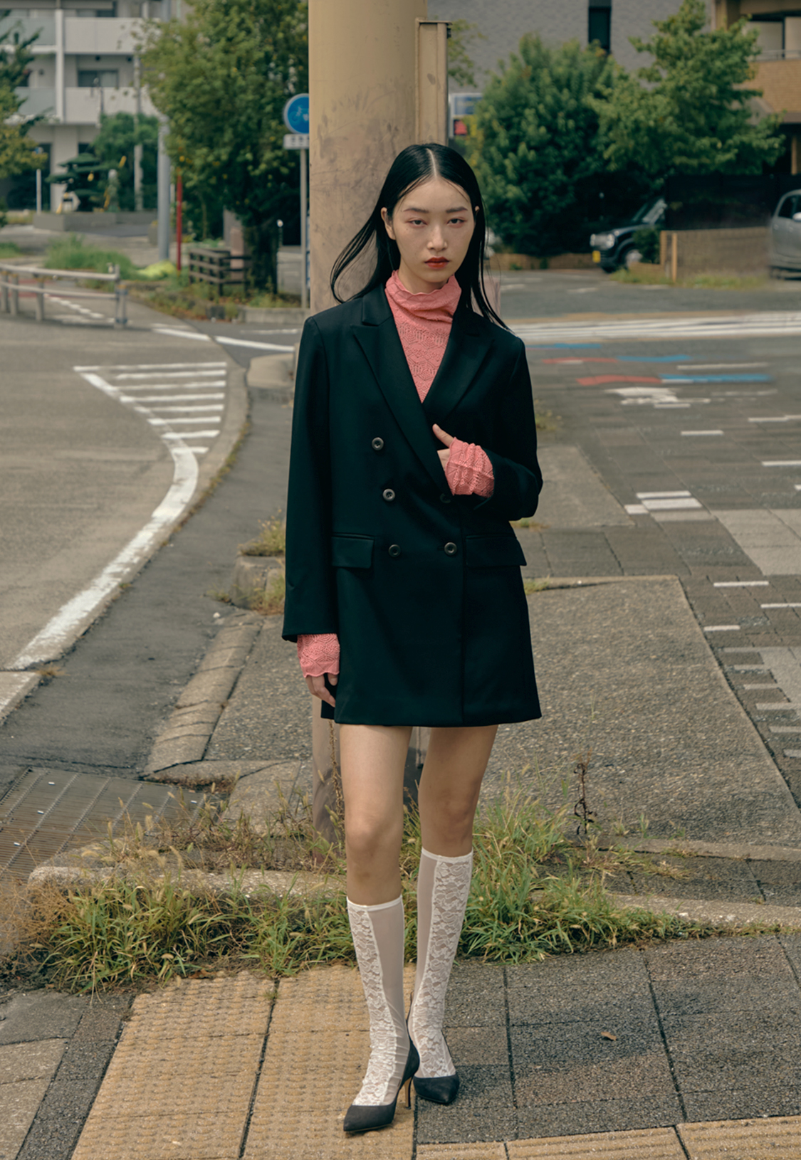 ウールロングジャケット