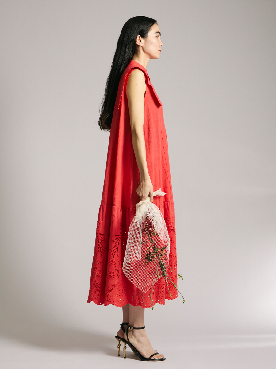 Cutwork one-piece