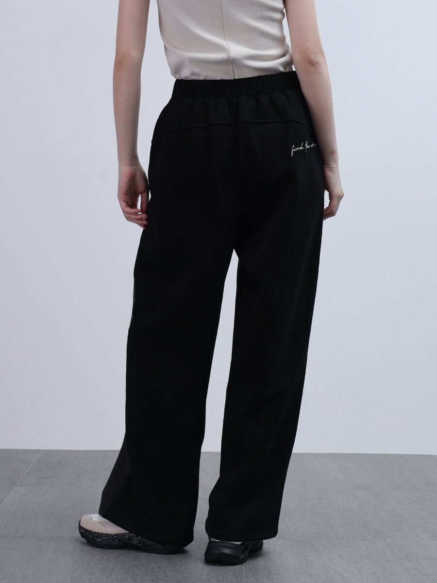 LASUD バックスウェットデニムパンツ