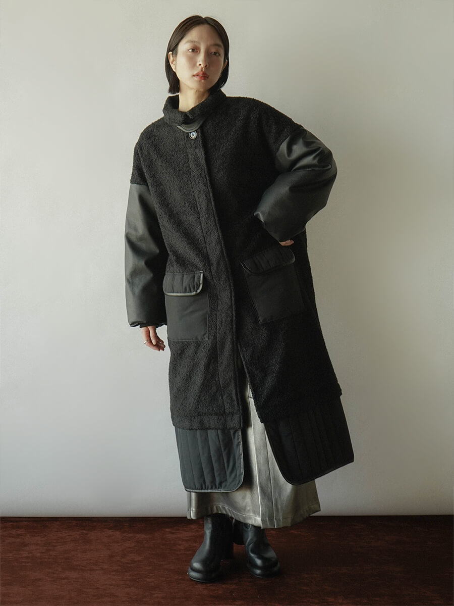 【新品タグ付き】ヤマダヤ　RADIATE ラディエイト　ブラック　ロングコート 1/12 recommend items by RADIATE - ｜YAMADAYA STORE