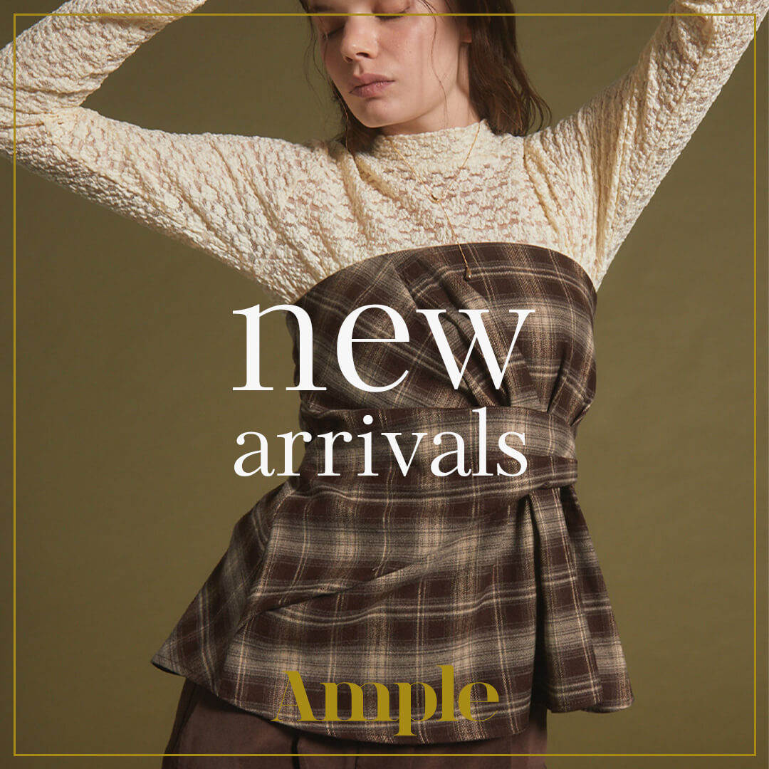 11月19日 Ample新作アイテム