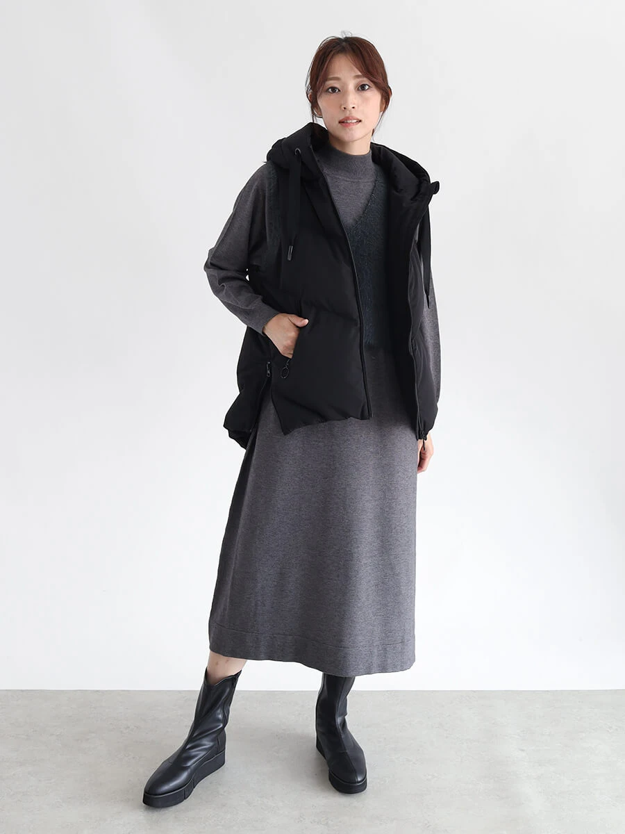 FOCUS CLOVE A/W DOWNVEST - ｜YAMADAYA STORE