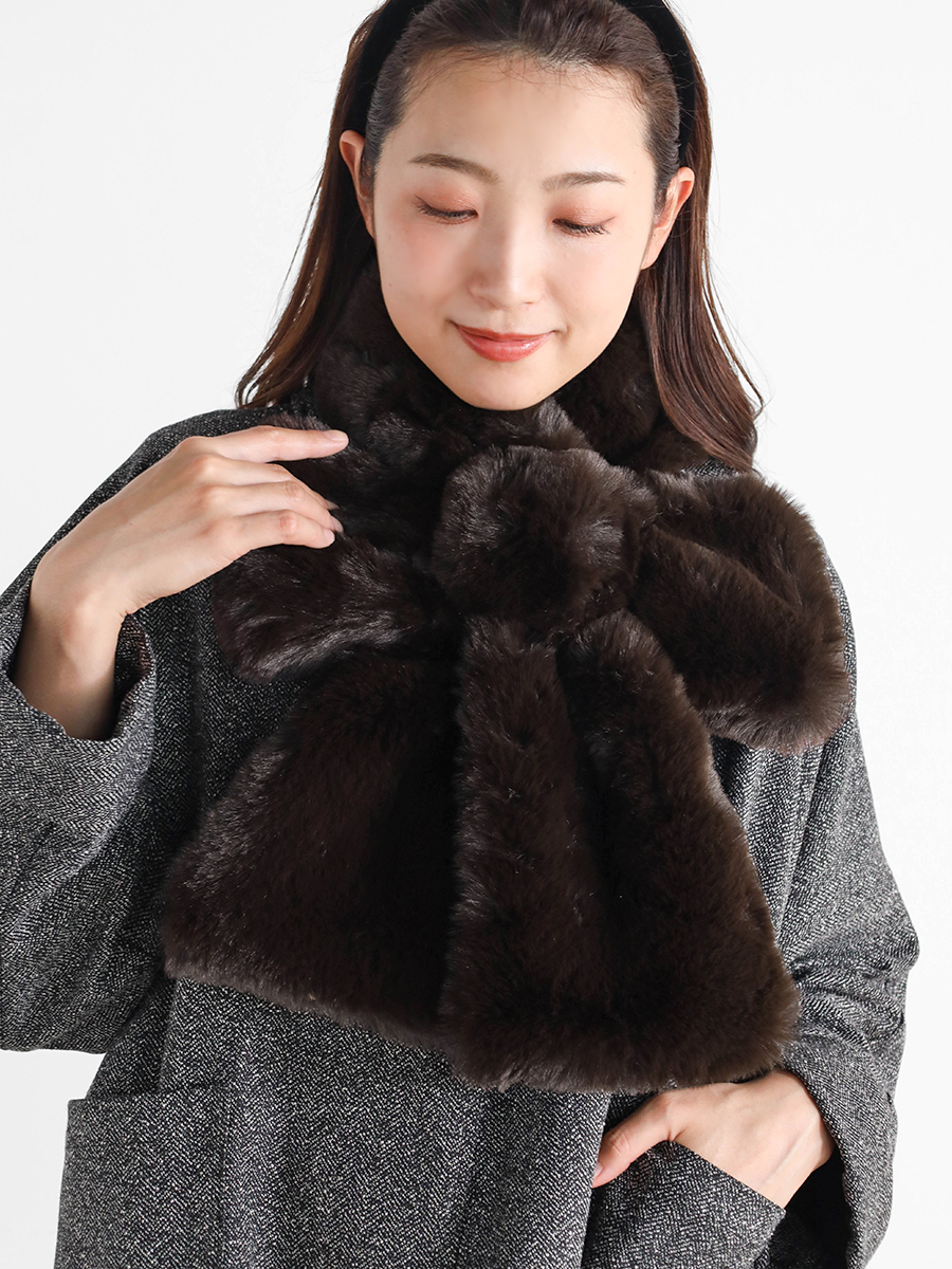 リボンフェイクファーティペット