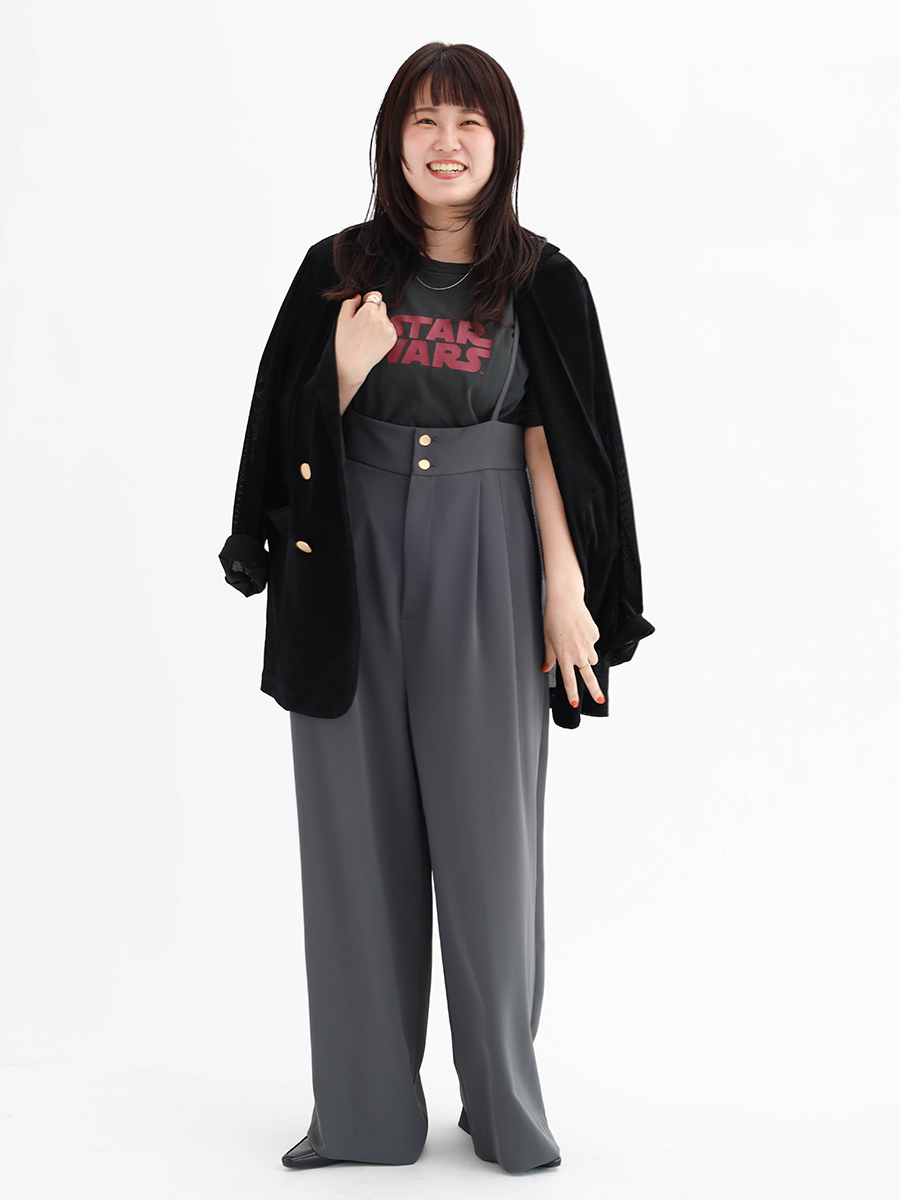 Mesh velour tailored jacket