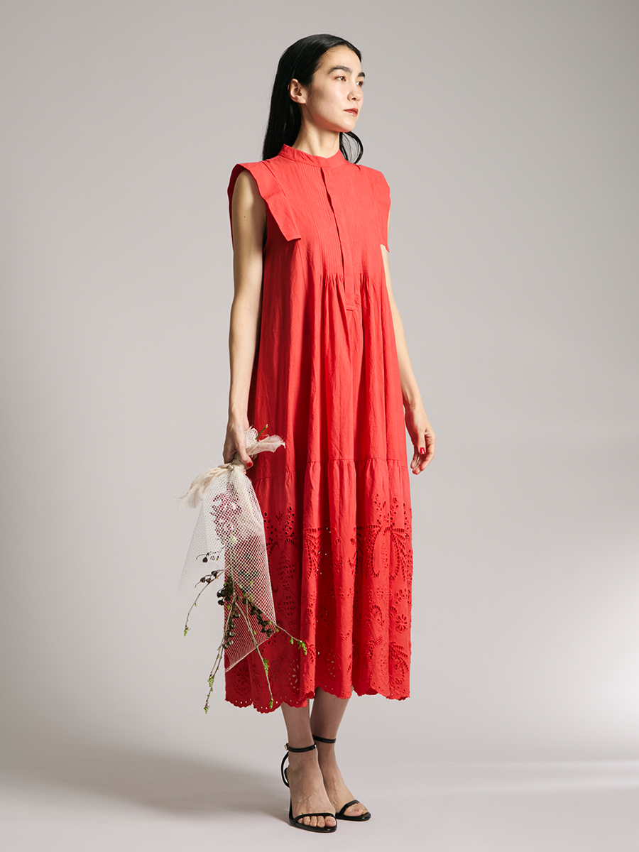 Cutwork one-piece