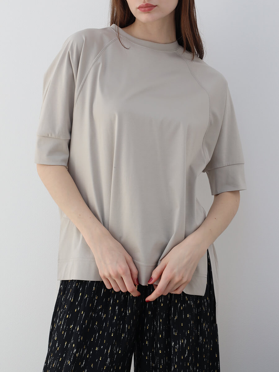 コットンジャージードルマンスリーブカットソー