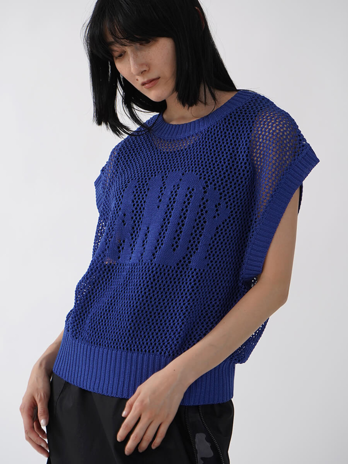 メッシュニットロゴベスト - LASUD - LASUD｜YAMADAYA STORE