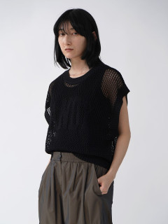 匿名送料込　新品●ヤマダヤ　ラシュッド LASUD ポイントメッシュベスト　黒 ラシュッド LASUD ポイントメッシュベスト （ブラック） -靴